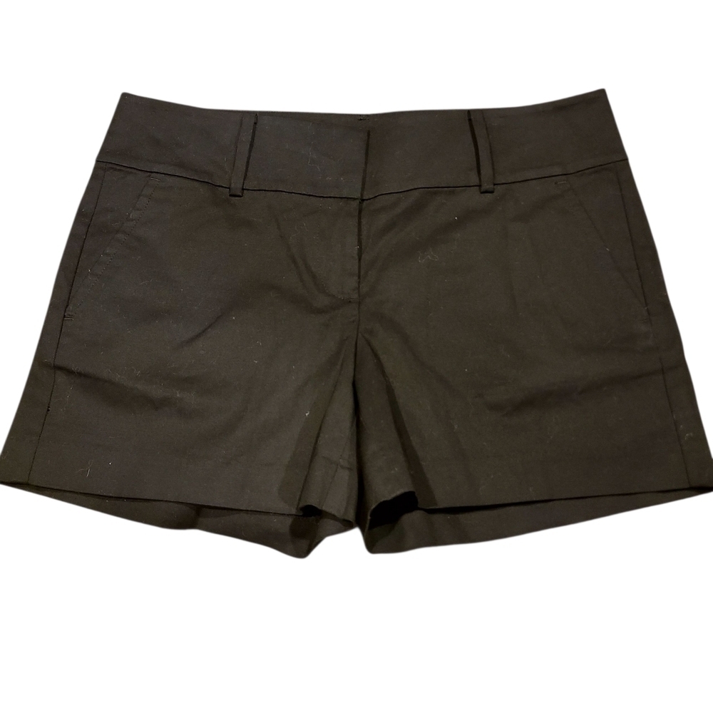 Ann Taylor Black Tailored Bermuda Shorts NWOT